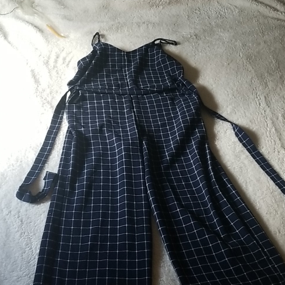 Plaid romper